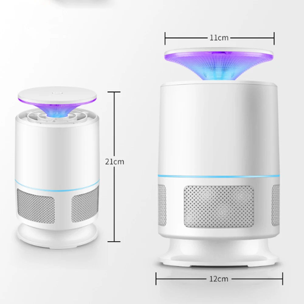 

Mosquito Killer USB Electric Mosquito Killer Lamp Photocatalysis Mute Home LED Bug Insect Trap Radiationless Soft Light No Noise