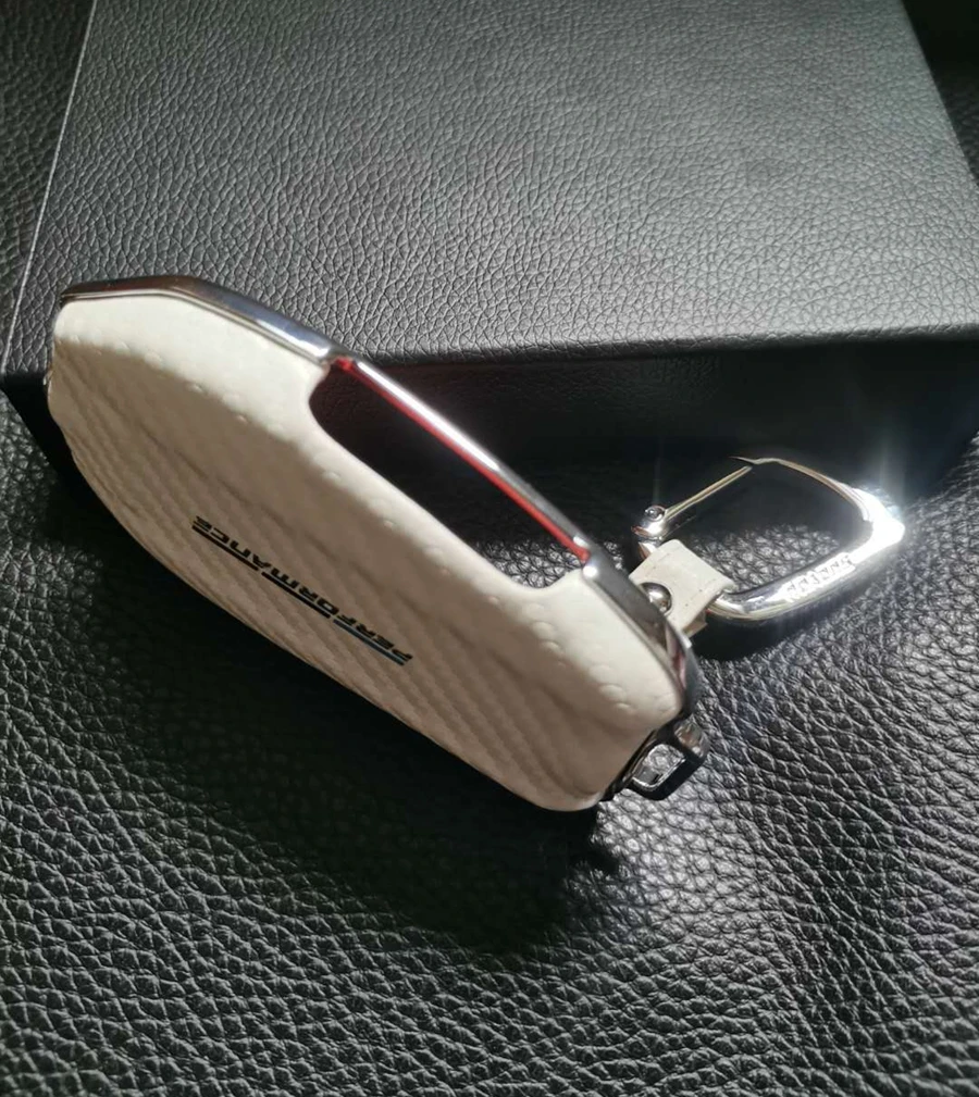 Чехол для автомобильного ключа из углеродного волокна Защитная пленка BMW 530 730 740