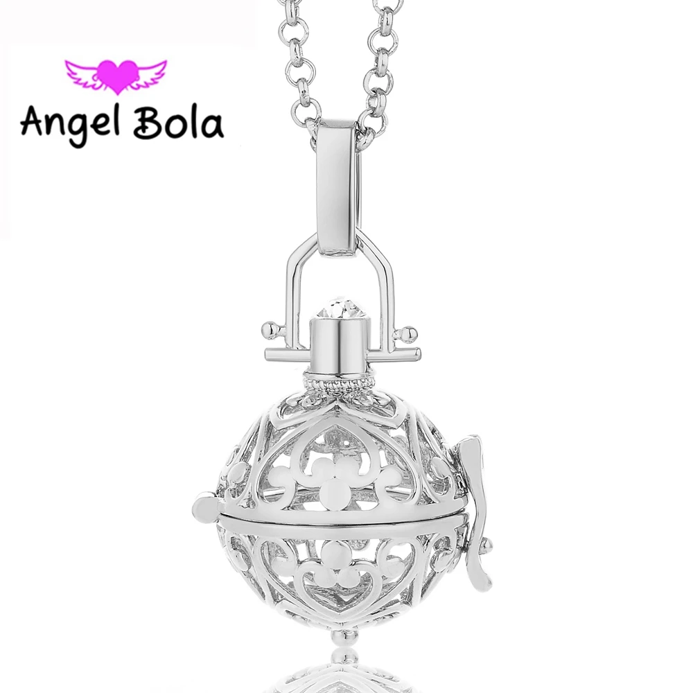 Angel Bola 10 шт./лот беременных Ожерелье любящее сердце Форма Engelsrufer 20 5 мм Клетка мяч