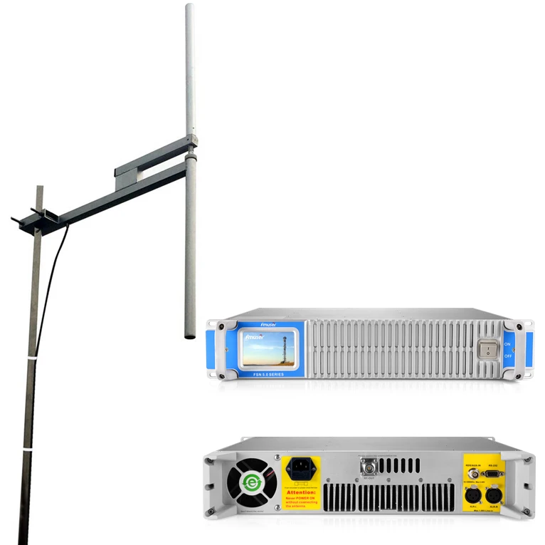 FMUSER FSN-1000T 1KW FM Radio Broadcast Transmitter With Touch Screen For Stations 20-30km | Электроника