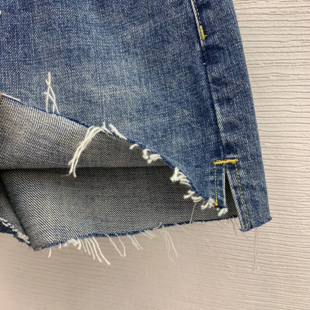 

Hoge Kwaliteit Early Spring Nieuwe Stijl Met Eenvoudige Brief Print Op De Binnenkant Retro Fashion Cut Broek Met Geborsteld Side