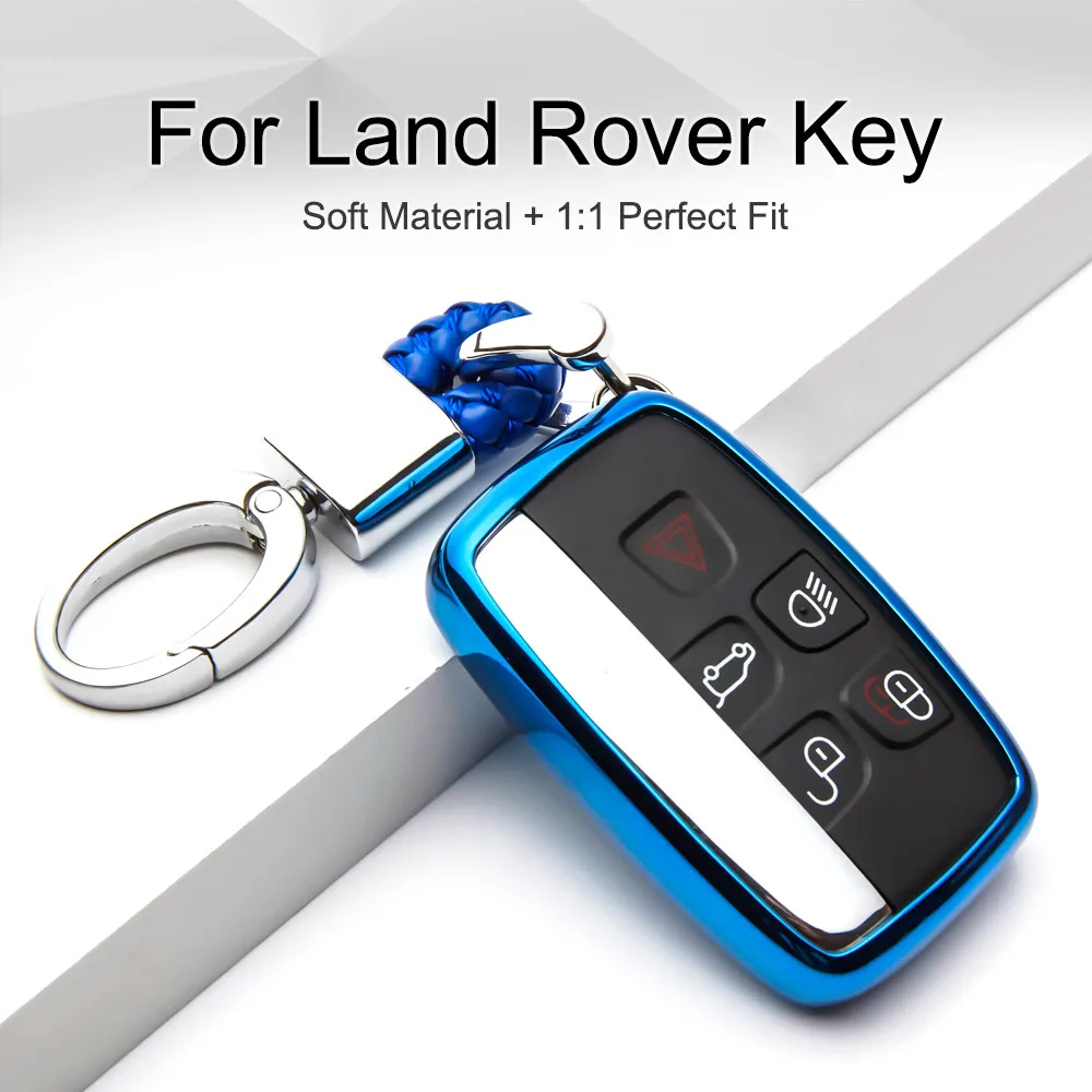 ТПУ автомобильный умный чехол для брелка с ключом стильные аксессуары Land Rover