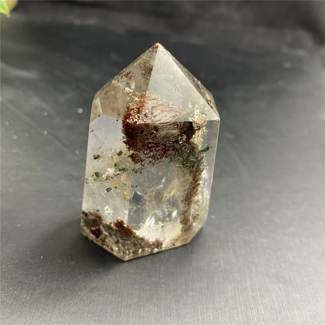 Кристал-фантом башня каменный остров Wicca Декор натуральный кварц кристаллы Cristal Pierre Naturelle Cristaux для исцеления чакр с помощью рейки