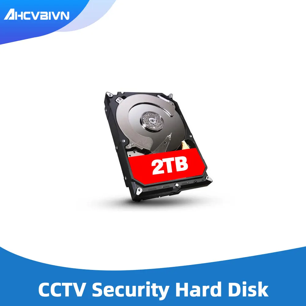 AHCVBIVN SATAIII жесткий диск HDD 2 ТБ 2000 Гб 64 Мб 7200 об./мин для системы видеонаблюдения DVR NVR