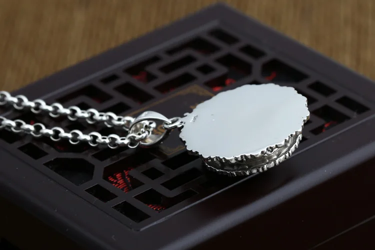 Ювелирные изделия из стерлингового серебра S925 пробы в стиле ретро тайские модели