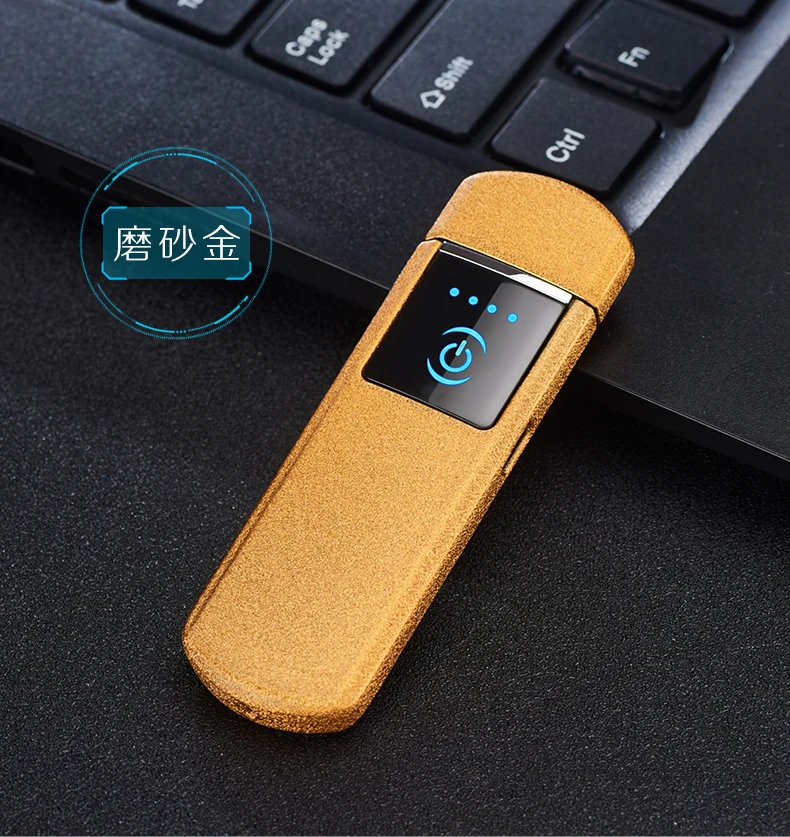 Фокус сенсорный usb Зажигалка Электронная зажигалка Encendedors охраны окружающей среды зажигалка