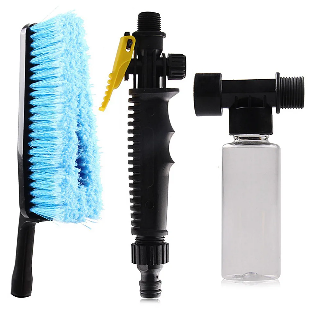 

Car Window Clean Tool Car Tire Cleaning Brush Retractable Long Handle Car Wash Brush Water Foam Flow Brush Care Washer