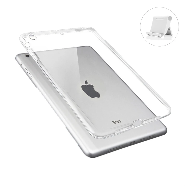 SCHANGE для iPad Mini 1 2 3 чехол ТПУ прозрачный защитный 1/2/3 7 9 дюймов Мягкий Mini3 Funda