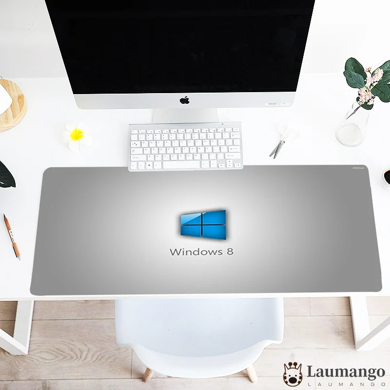 

Mouse Pad anime windows logo Keyboard Mat Desk Durable Desktop Mat Rubber Mousepad xxlComputer Pad Gaming Accessories Mousemat