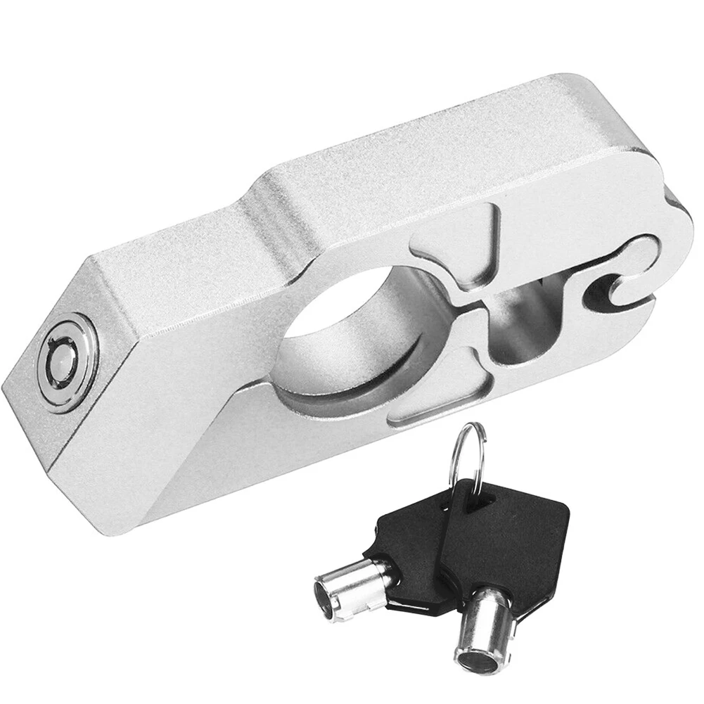 

Brake Lever Lock Aluminum Alloy Street Bike High Hardness Anti Theft Universal Useful Motorcycle Easy Install Clutch Security