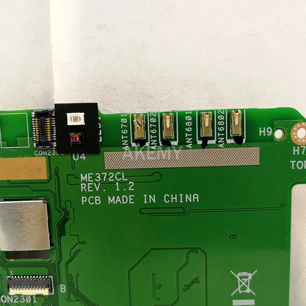 

New! original For Asus MeMO Pad ME372CL ME372C Tablets motherboard Mainboard logic board W 16G SSD 1G RMA Z2560 CPU