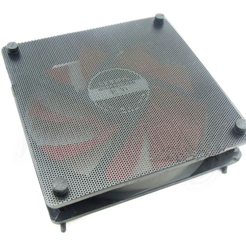 

5PCS/lot 120mm Cuttable Black PVC PC Fan Dust Filter Dustproof Case Computer Mesh