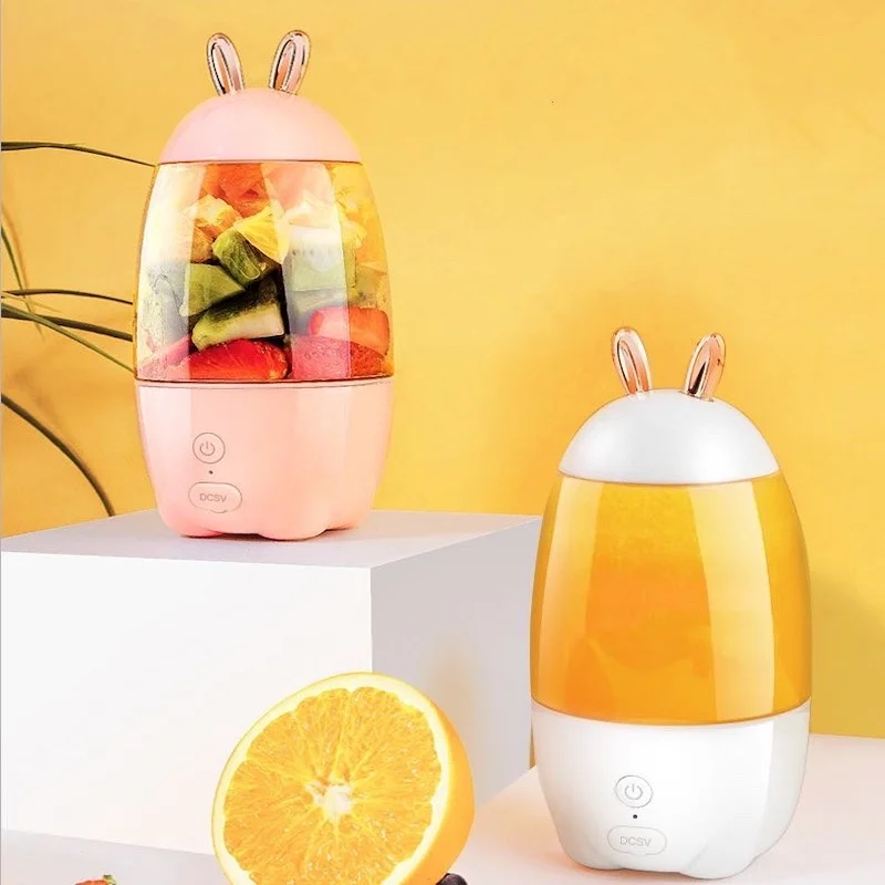 

Portable electric juicer food processing machine USB charging Mini mixer