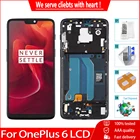 Оригинальный AMOLED модуль для Oneplus 6 A6000 A6003 AMOLED ЖК-дисплей сенсорный экран дигитайзер Замена для One Plus 6 1 + 6 LCD