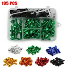 Для KAWASAKI Z250, Z300, Z400, Z650, Z750, Z800, Z900, Z900RS, Z1000, Z1000SX, Versys X300, 650, 1000, Комплект болтов для обтекателя, крепежных зажимов