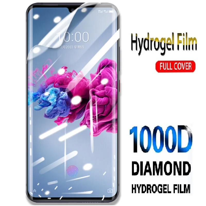 

For ZTE Axon 10 / 10s Pro 11 SE 4G 5G Hydrogel Film Screen Protector Explosion-proof Protective Film Not Tempered Glass