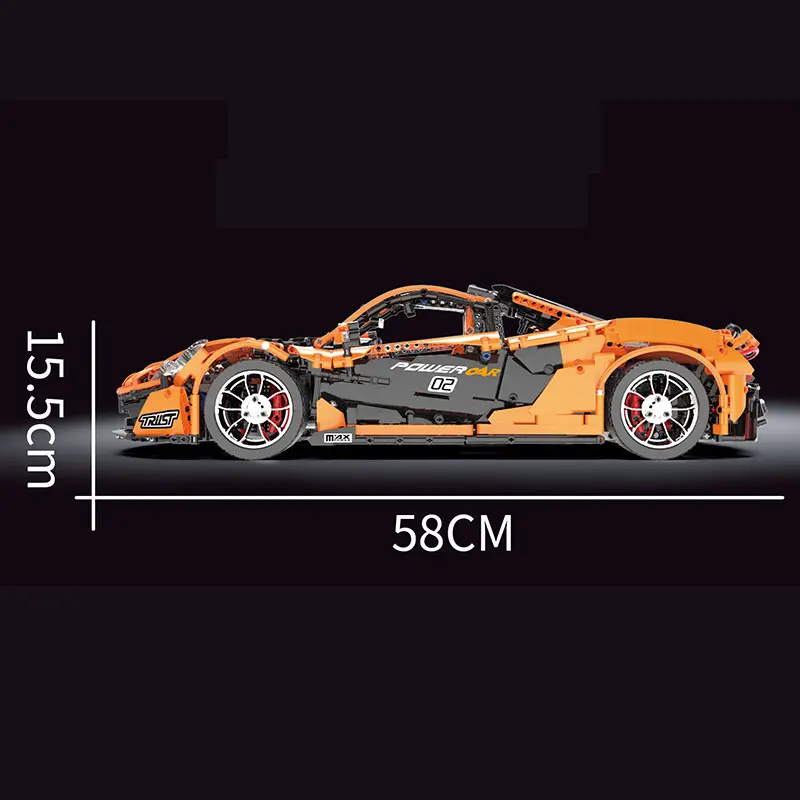 Серия 1 оранжевый комплект гоночных автомобилей приложение Rc модель