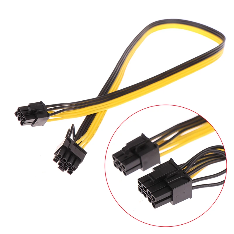 

1PC Graphics Card 6PIN to 8pin Server Power Conversion Board 6PIN to 6+2P Cable For Graphics Cards Mining Server Board