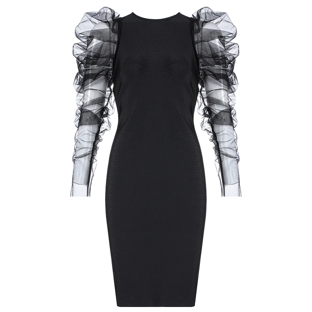 Новинка 2020 женское Бандажное вечернее Клубное облегающее элегантное мини платье
