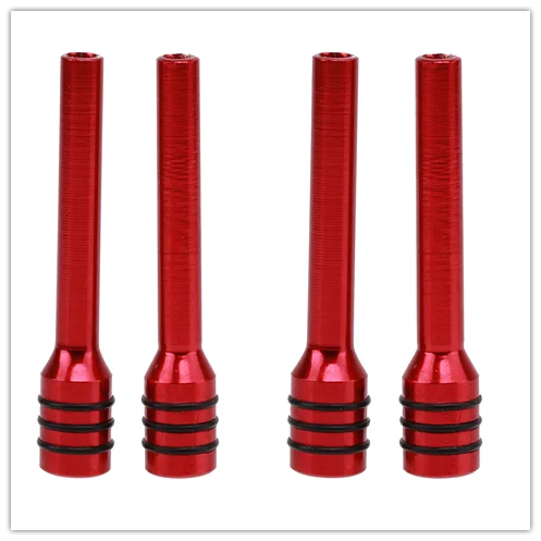 Red-4pcs 4 шт. дверные замки из сплава автомобиля с зажимом для Mercedes Benz W211 W203 W204 W210 W124 AMG W202 CLA W212 W220 CLK63 R F700 - Цвет: Red-4pcs