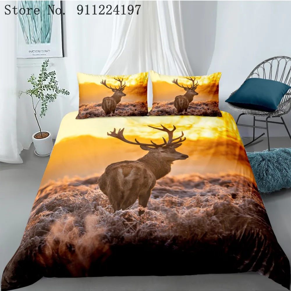 Однотонный Комплект постельного белья с пододеяльником и одеялом 3D рисунком