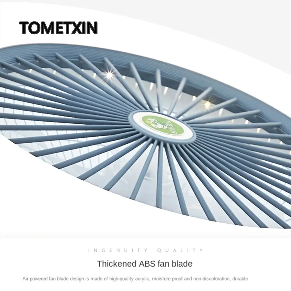Продажа Потолочная люстра-вентилятор со светодиодной подсветкой, бесшумные вентиляторы и управление охлаждающим вентилятором, электрический свет...