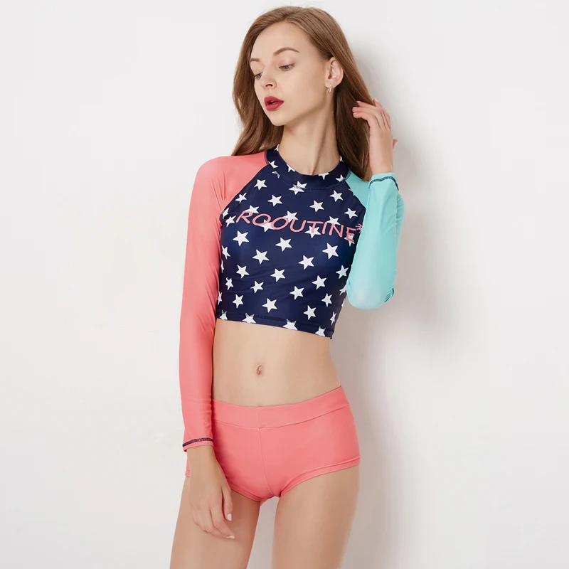 Женская одежда для плавания комплекты бикини шорты черный Купальники-однотонные