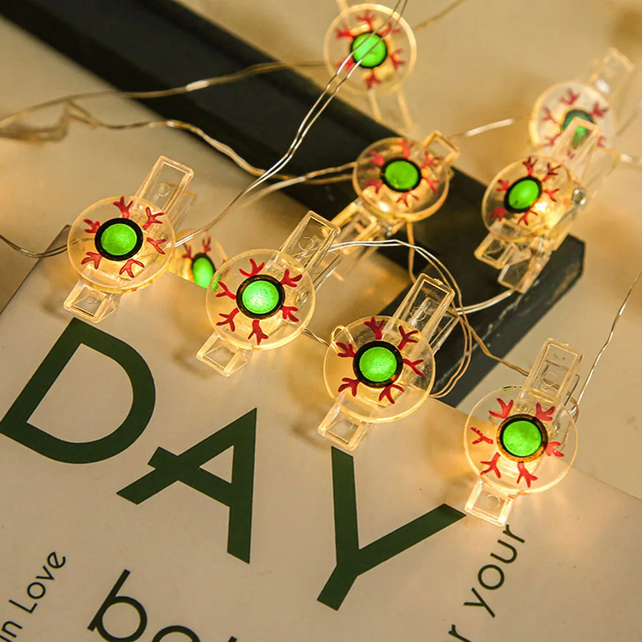 

20/30LED Cute Photo Clips String Light Fairy String Lights Bedroom Wall Christmas Tree Decoration Photo Clips String Light