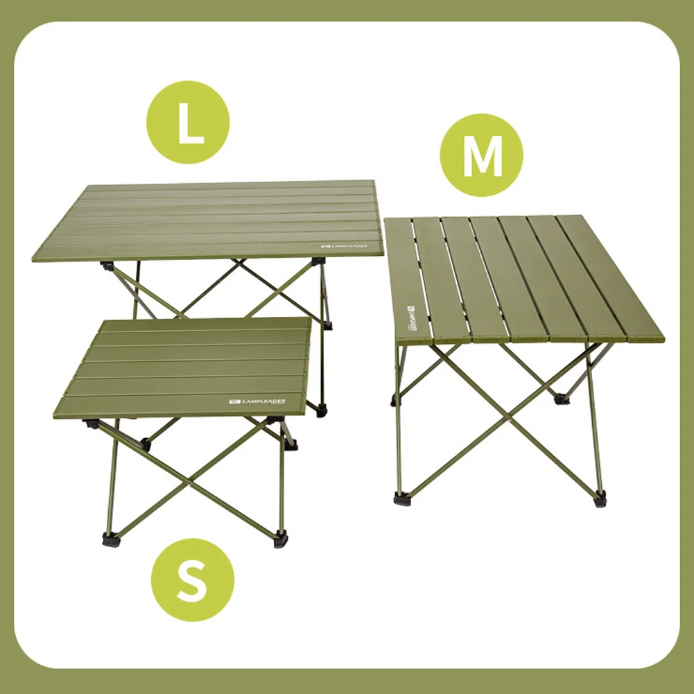 

Foldable Outdoor Table Portable Camping Furniture Computer BBQ Tables Picnic Aluminium Alloy Ultra Light Folding Desk