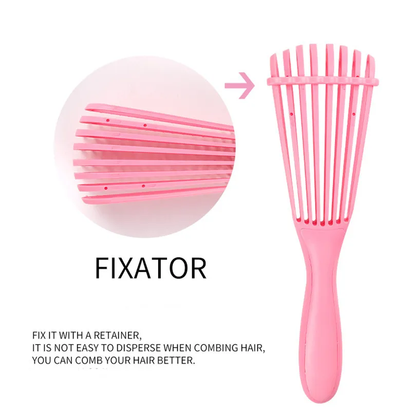 3/4 шт. щетка скользящая по волосам для афро Америка афроамериканцев волос