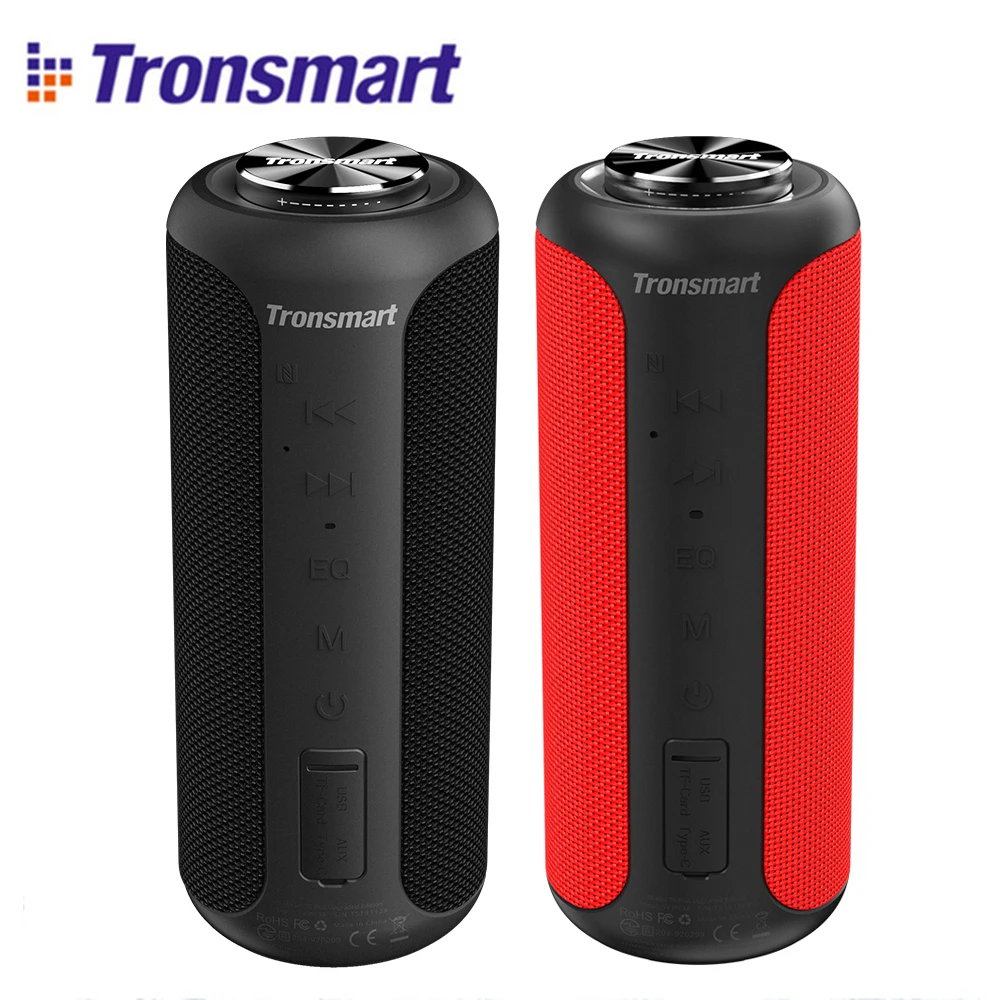 Tronsmart T6 плюс держатель серии Upgraded Bluetooth 5 0 Динамик 360 °) объемного звучания NFC