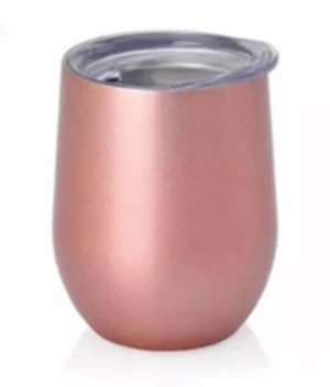6ozChristmas с крышками Swig винный бокал для шампанского пива термос Stemless флейта из нержавеющей СВИГ стакан вакуумная фляга-термос с изоляцией - Цвет: Белый