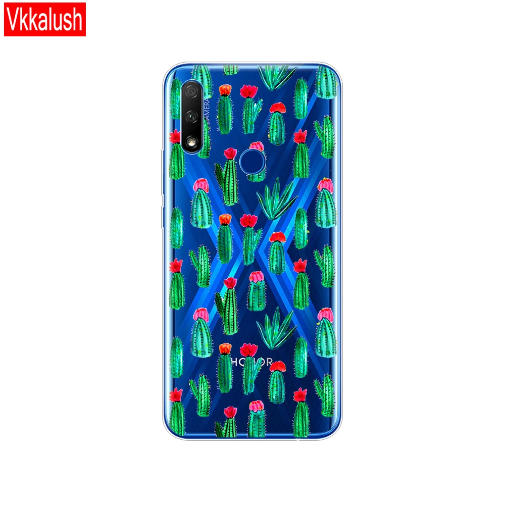 80374 Для Honor 9X Global чехол Honor 9X Premium чехол Силиконовый ТПУ мягкий чехол для телефона для huawei Honor 9X Premium STK-LX1 бампер - Цвет: 80374