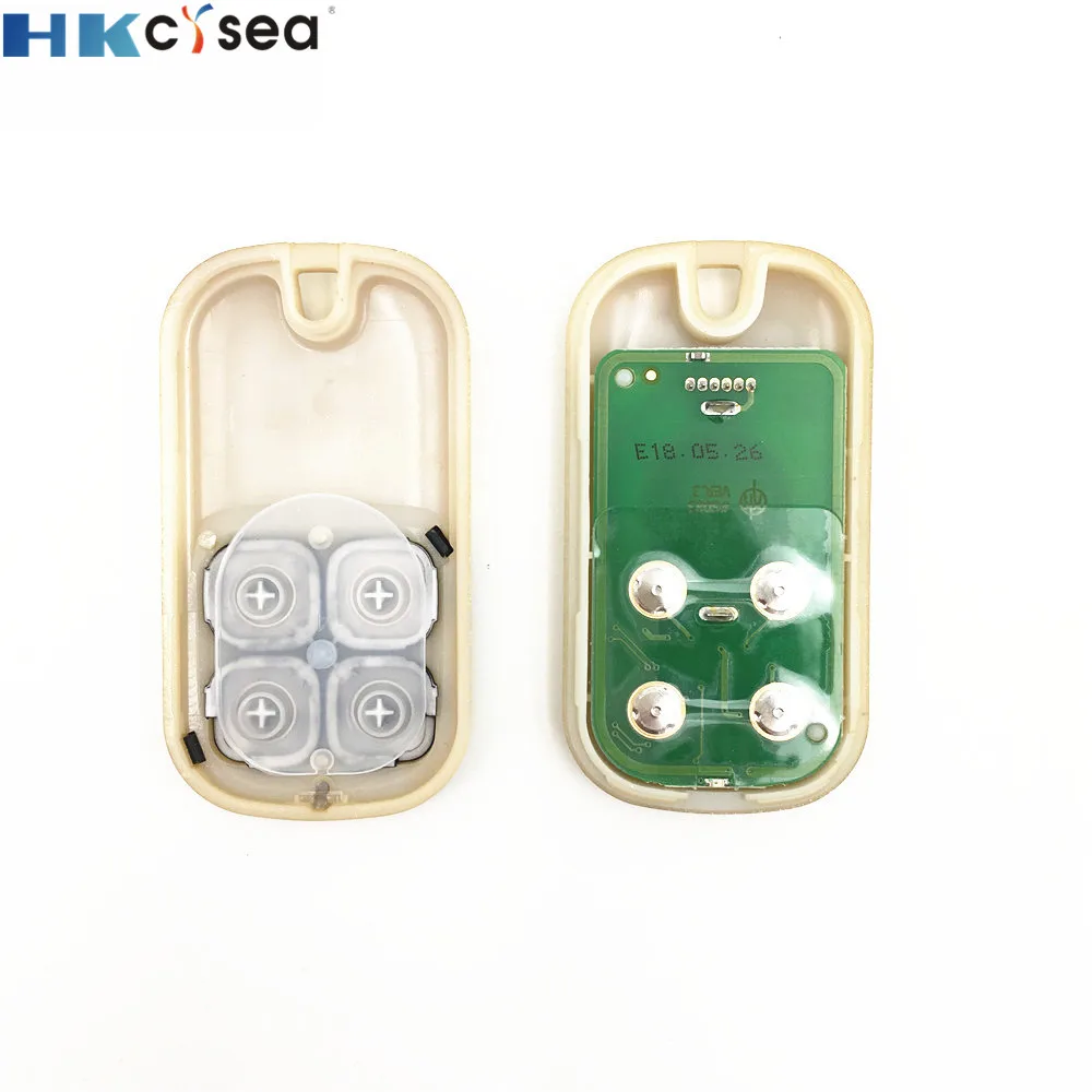 HKCYSEA 10 шт. новая модель золотого цвета 4 кнопки Xhorse VVDI2 Автомобильный ключ