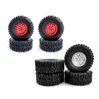 Металлические покрышки для WPL D12 C14 C24 C34 C44 B14 B24 MN D90 D91 D99 MN99S Q60 Q61 Q62 Q63 Q64 Q65 Запчасти для радиоуправляемых автомобилей