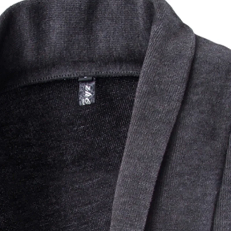 Новинка мужские пальто однотонный Блейзер кардиган блейзеры с длинным рукавом