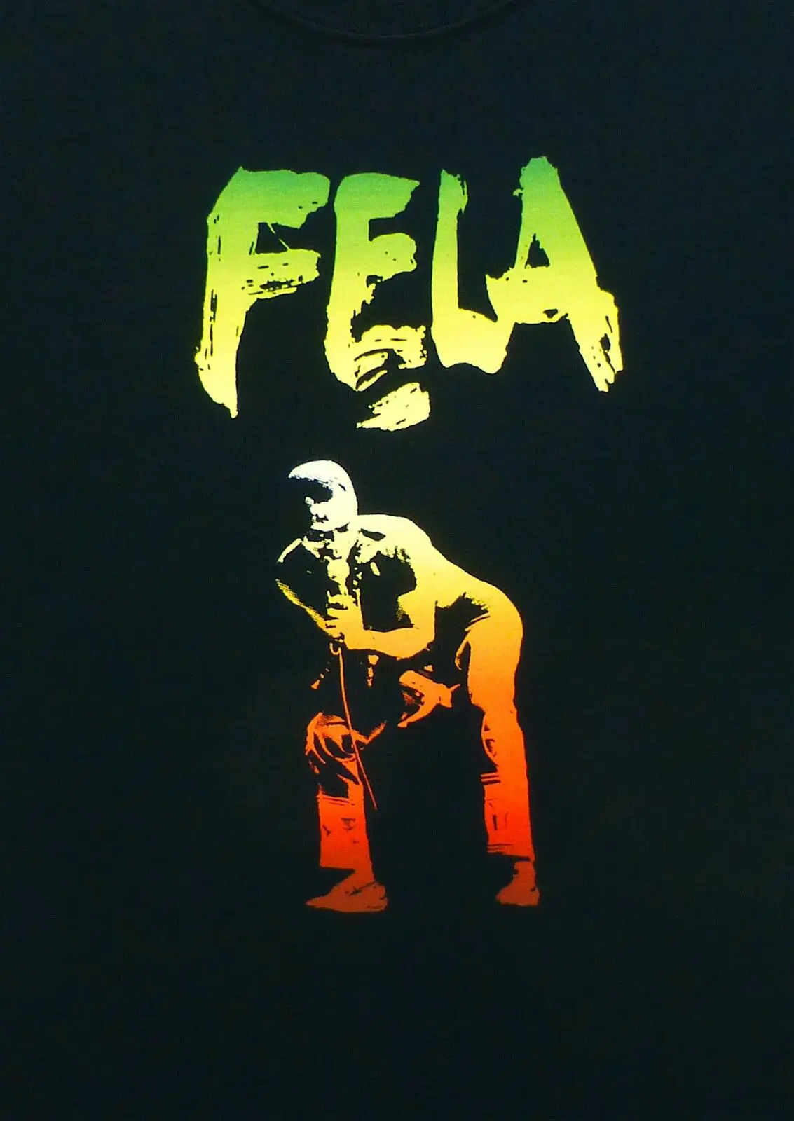 Футболка Fela Kuti новинка S M L XL футболка джентльмена зомби президент Мужская