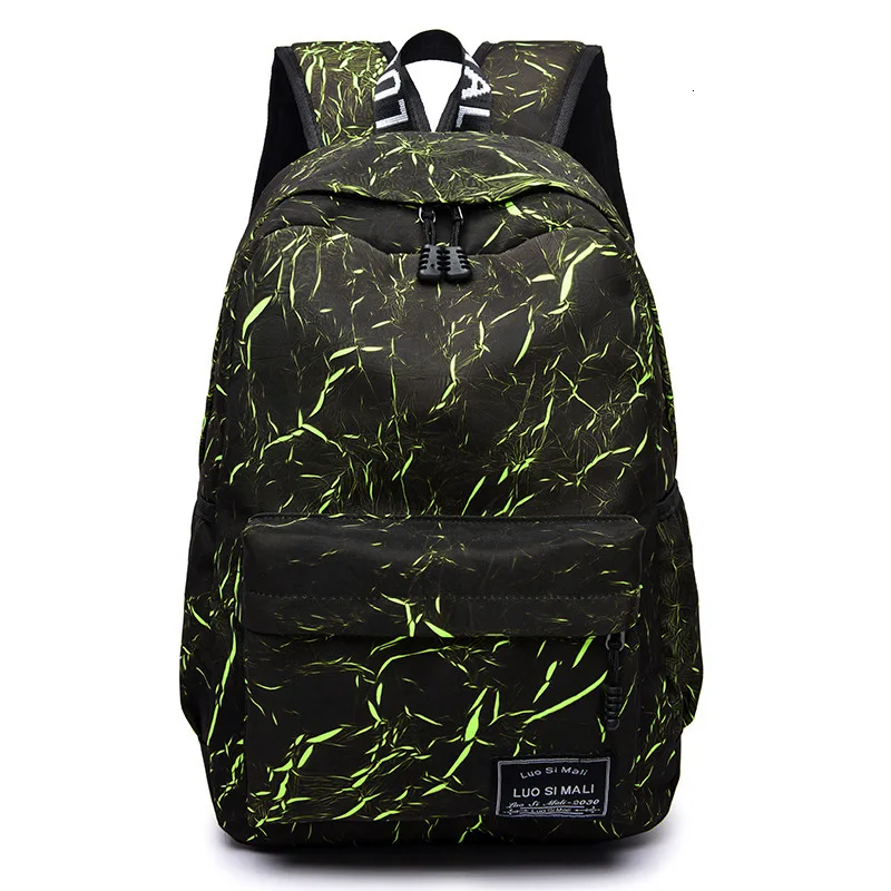 Men Camouflage Children School Bags Capacity Waterproof Laptop Backpack For Teenagers Boys Student Book Bag School Backpack