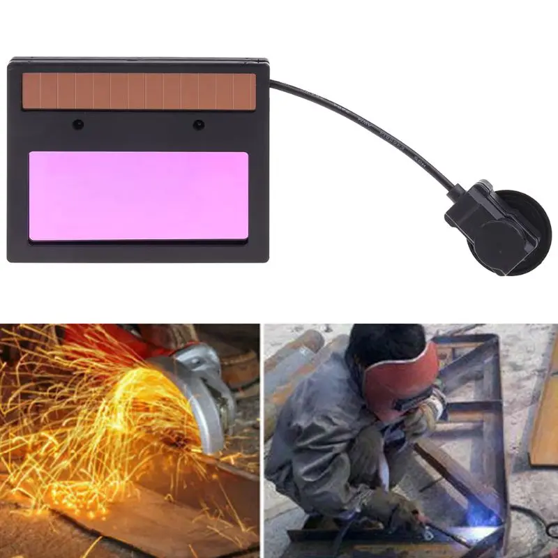 

Solar Auto Darkening Welding Lens for Helmet Mask Automatically Filter Shade High Sensitivity Welders Goggles Eyes LX0C