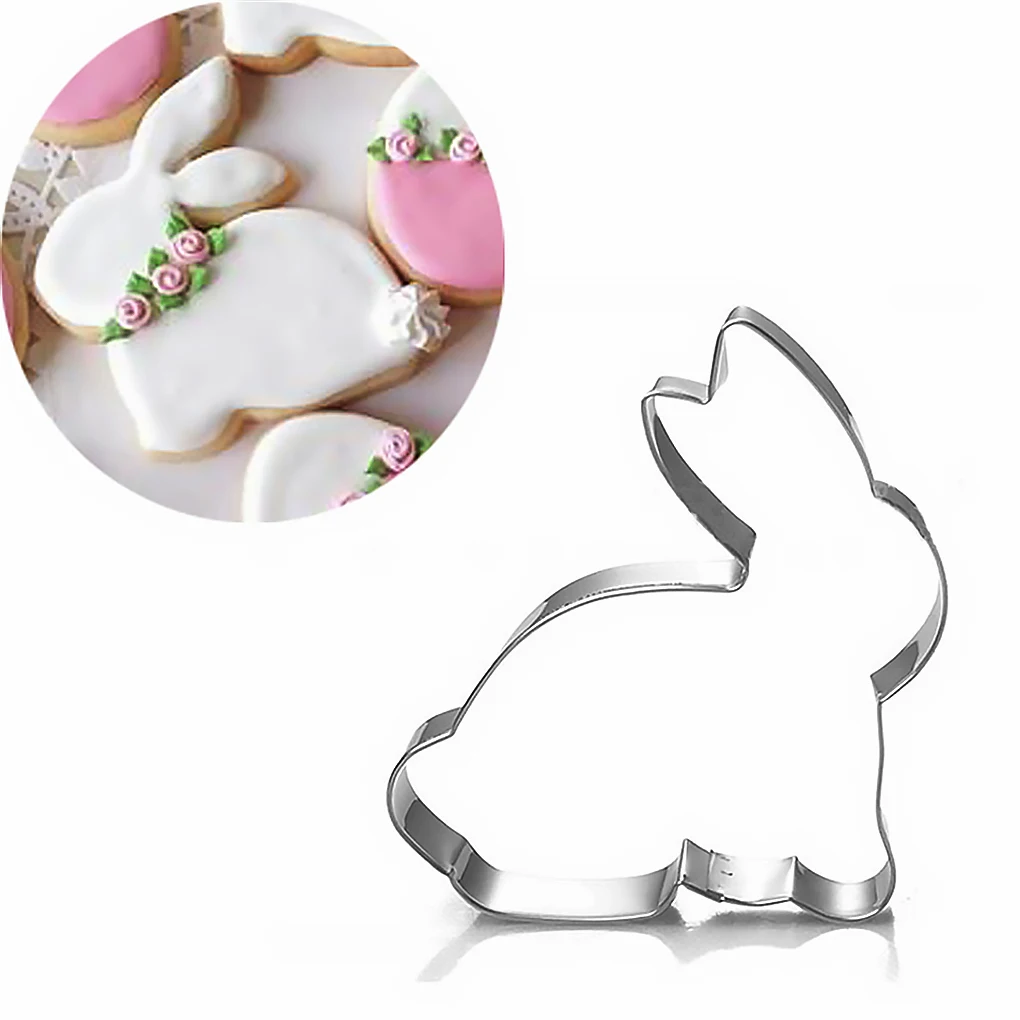 4 шт. формы для печенья из нержавеющей стали шаблон выпекания трафаретная форма