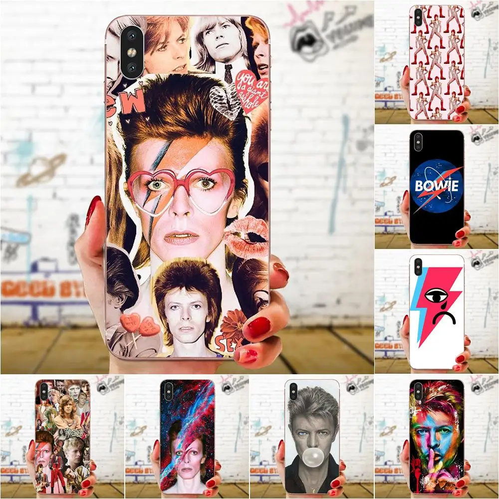 David Bowie Art мягкая новая мода для Huawei P7 P8 P9 P10 P20 P30 Lite Mini Plus Pro Y9 Prime P Smart Z 2018
