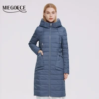 miegofce 2021 womens jacket coat windproof and waterproof womens jacket with hooded has double slider zippers parka