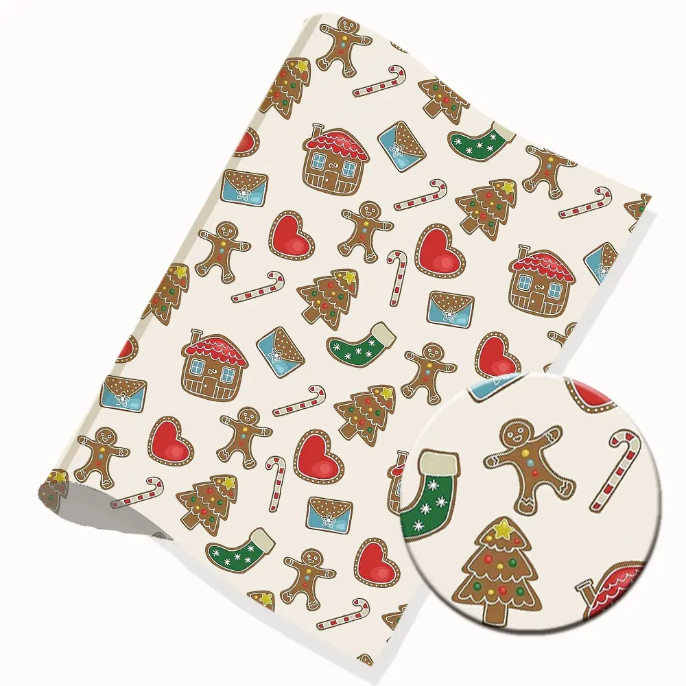 

50*140 cm Christmas cartoon fabric patchwork printed tissue children's home textile sewing doll dress curtain polyester cotton