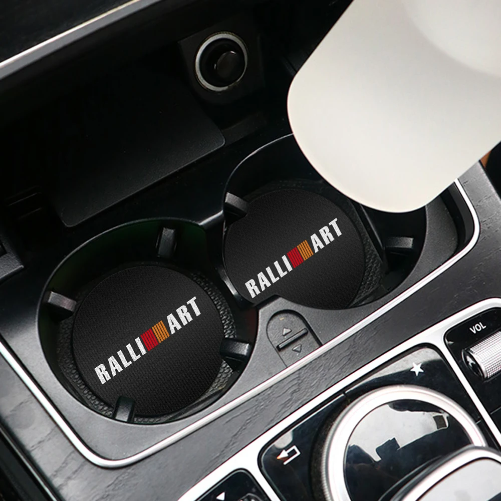 1/2/4 шт. Автомобильный держатель для стакана воды коврик Нескользящие подставки