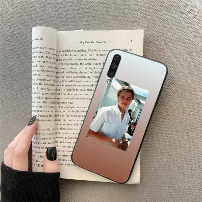 

American actor Leonardo DiCaprio Phone Case For Samsung galaxy A S note 10 7 8 9 20 30 31 40 50 51 70 71 21 s ultra plus