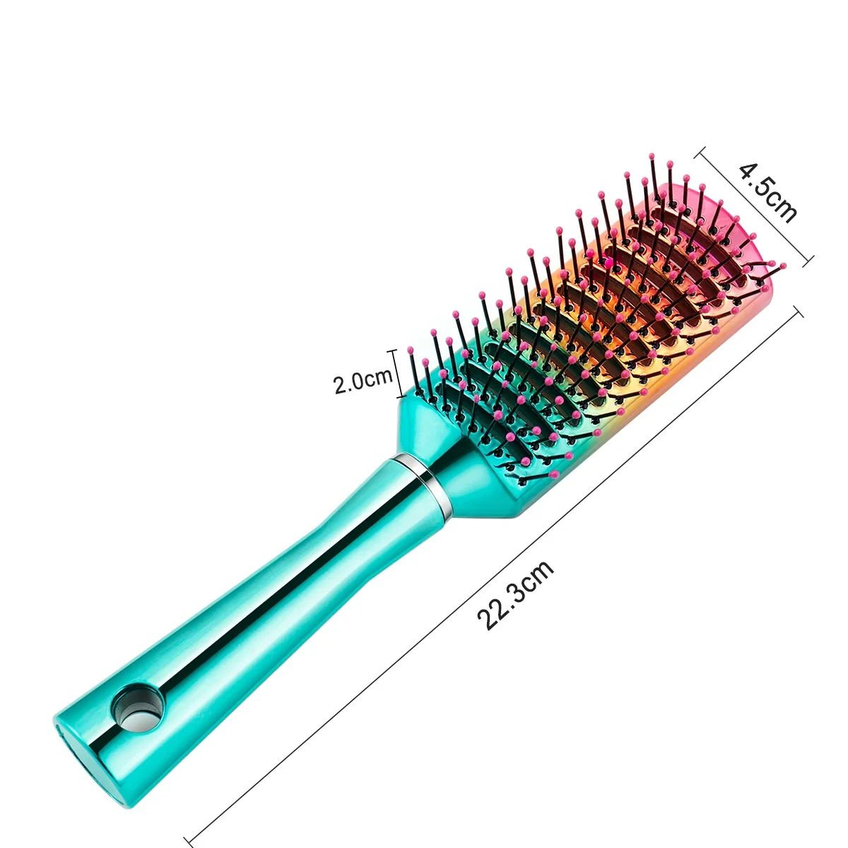 

Salon Anti-static Hairdressing Combs Portable Curved Anti-Static Hair Massage Comb Hair Styling Brush for Home