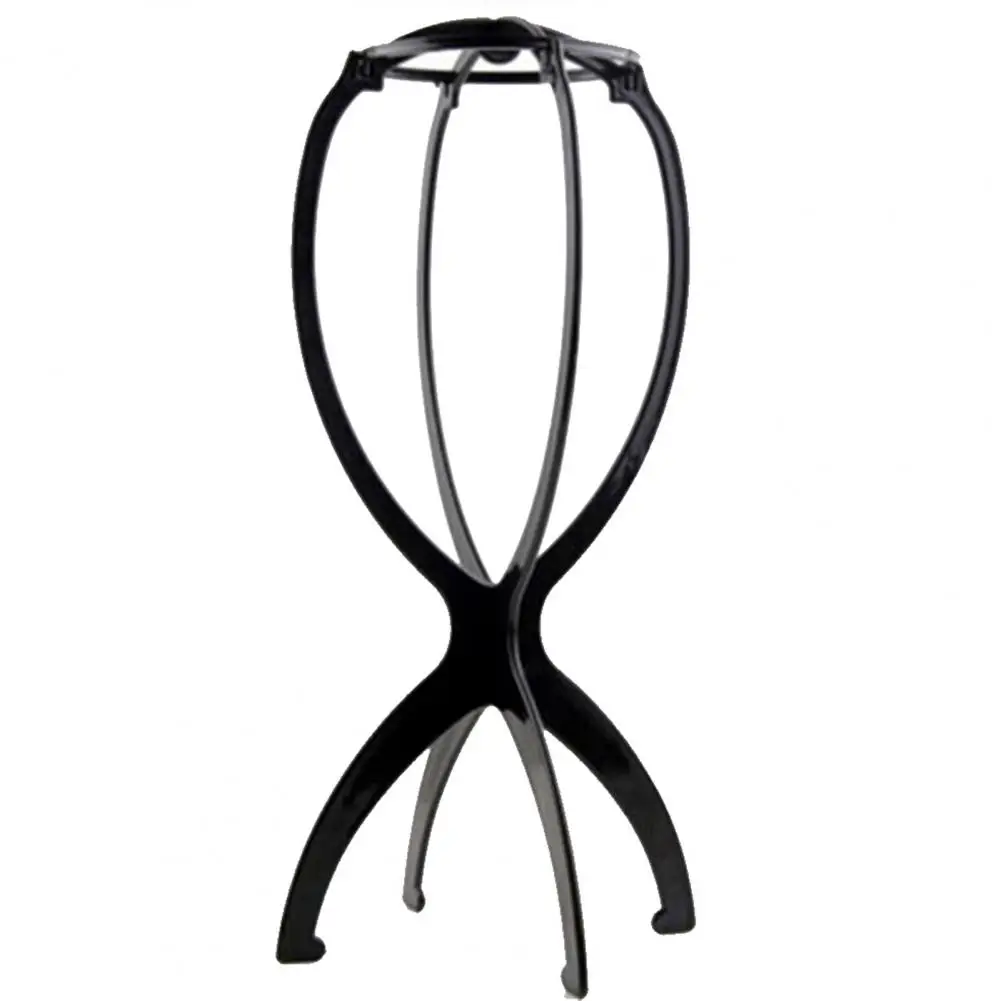 

70% Hot Sale Wig Display Stand Portable Folding Solid Color Hat Hairpiece Holder