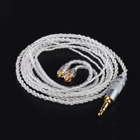mmcx cable headphone extension auxiliary cable audio jack 3 5 for shure se215 se535 se846 mmcx connector earphone upgrade wire