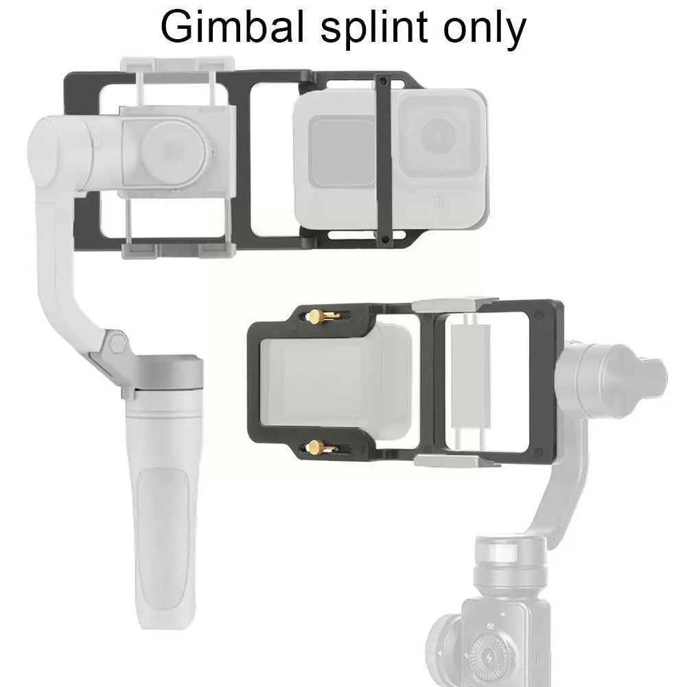 

Stabilizer Gimbal Switch Plate Adapter Mount For Gopro Hero 7 6 5 4 3 For DJI OSMO Zhiyun Feiyu Accessories N2L7