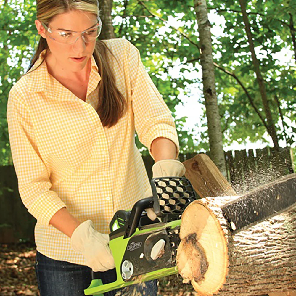 Greenworks бензопила бесщеточный 40V МОТОР 12 m/s с оригинальным 16 дюймов 40 см и Орегон